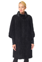 Женское кожаное пальто из натуральной замши с воротником, отделка норка 0900784-5