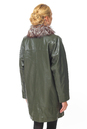 Женское кожаное пальто из натуральной кожи с воротником, отделка лиса 0900797-5