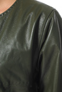 Женское кожаное пальто из натуральной кожи с воротником, отделка лиса 0900797-4