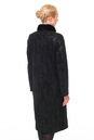 Женское кожаное пальто из натуральной замши с воротником, отделка норка 0900815-2