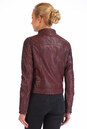 Женская кожаная куртка из натуральной кожи с воротником 0900865-2
