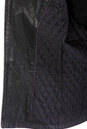 Женская кожаная куртка из натуральной кожи с воротником, отделка искусственный мех 0900896-2
