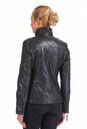 Женская кожаная куртка из натуральной кожи с воротником 0900909-4