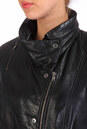 Женская кожаная куртка из натуральной кожи с воротником 0900910-2