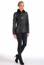 Женская кожаная куртка из натуральной кожи с воротником, отделка искусственный мех 0900925-6
