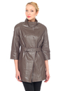 Женская кожаная куртка из натуральной кожи с воротником 0900963