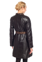 Женское кожаное пальто из натуральной кожи с воротником 0900974-5