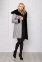 Женское кожаное пальто из натуральной кожи на меху с капюшоном, отделка тоскана 0900982-2