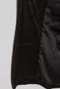 Женская кожаная куртка из натуральной кожи с воротником, отделка кролик 0900990-5
