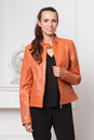Женская кожаная куртка из натуральной кожи с воротником 0901001
