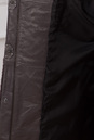 Женское кожаное пальто из натуральной кожи с воротником, отделка песец 0901015-2