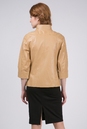 Женская кожаная куртка из натуральной кожи с воротником 0901072-4