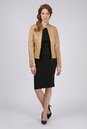 Женская кожаная куртка из натуральной кожи с воротником 0901080-3
