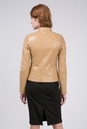 Женская кожаная куртка из натуральной кожи с воротником 0901080-2