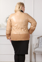 Женская кожаная куртка из натуральной кожи без воротника 0901083-5