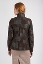 Женская кожаная куртка из натуральной замши с воротником 0901086-3
