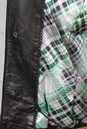 Женская кожаная куртка из натуральной кожи с капюшоном, отделка чернобурка 0901087-4