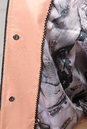 Женская кожаная куртка из натуральной кожи с капюшоном, отделка чернобурка 0901090-3