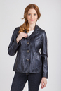 Женская кожаная куртка из натуральной кожи с воротником 0901096