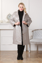 Женское кожаное пальто из натуральной кожи с воротником 0901099-3