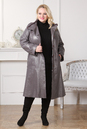 Женское кожаное пальто из натуральной кожи с воротником, отделка норка 0901100-3