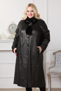 Женское кожаное пальто из натуральной кожи с воротником, отделка ондатра 0901102
