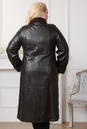 Женское кожаное пальто из натуральной кожи с воротником, отделка норка 0901103-4