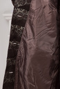 Женское кожаное пальто из натуральной замши с воротником 0901112-2