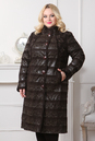 Женское кожаное пальто из натуральной замши с воротником 0901112-5