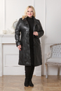 Женское кожаное пальто из натуральной кожи с воротником 0901114-6