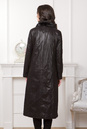 Женское кожаное пальто из натуральной замши с воротником, отделка норка 0901119-4