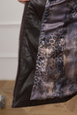 Женская кожаная куртка из натуральной кожи с капюшоном, отделка мутон 0901126-3