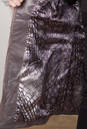 Женская кожаная куртка из натуральной кожи с капюшоном, отделка мутон 0901129-3