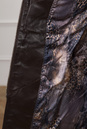Женское кожаное пальто из натуральной кожи с капюшоном, отделка мутон 0901133-4