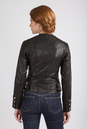 Женская кожаная куртка из натуральной кожи с воротником 0901142-3