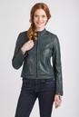 Женская кожаная куртка из натуральной кожи с воротником 0901143