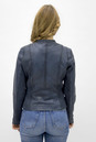 Женская кожаная куртка из натуральной кожи с воротником 0901147-4