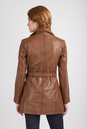 Женская кожаная куртка из натуральной кожи с воротником 0901148-3
