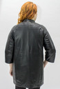 Женская кожаная куртка из натуральной кожи с воротником 0901158-3