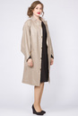 Женское кожаное пальто из натуральной кожи с воротником 0901163-4