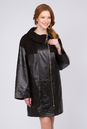 Женское кожаное пальто из натуральной кожи с воротником 0901165