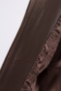 Женская кожаная куртка из натуральной кожи с воротником 0901166-3