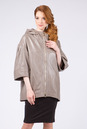 Женская кожаная куртка из натуральной кожи с капюшоном 0901167
