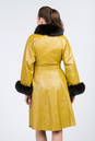 Женское кожаное пальто из натуральной кожи с воротником, отделка песец 0901170-4