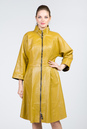 Женское кожаное пальто из натуральной кожи с воротником, отделка песец 0901170-5