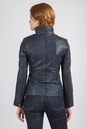 Женская кожаная куртка из натуральной кожи с воротником 0901188-4