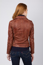 Женская кожаная куртка из натуральной кожи с воротником 0901191-3
