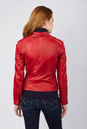 Женская кожаная куртка из натуральной кожи с воротником 0901192-2