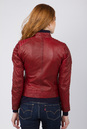 Женская кожаная куртка из натуральной кожи с воротником 0901196-3