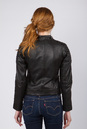 Женская кожаная куртка из натуральной кожи с воротником 0901197-4